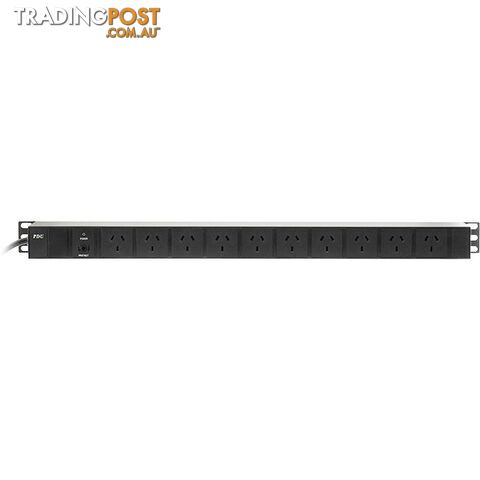 RM10WVPR 10-WAY RACK POWER RAIL VERTICAL RACK MOUNT