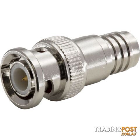 PG1044 BNC CRIMP PLUG TO SUIT RG6 ONE PIECE TYPE