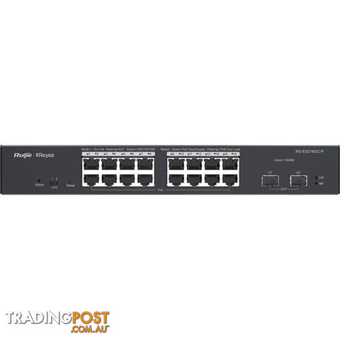 ES218GC-P 18-PORT GIGABIT SMART CLOUD MANAGED POE SWITCH - photo 2 of 2