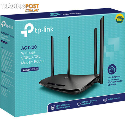 ARCHERVR300 AC1200 ADSL MODEM ROUTER VR300 - photo 4 of 4