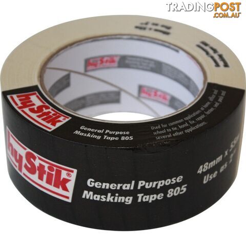 805MT48 GENERAL PURPOSE MASKING TAPE 48MM X 55MT ROLL
