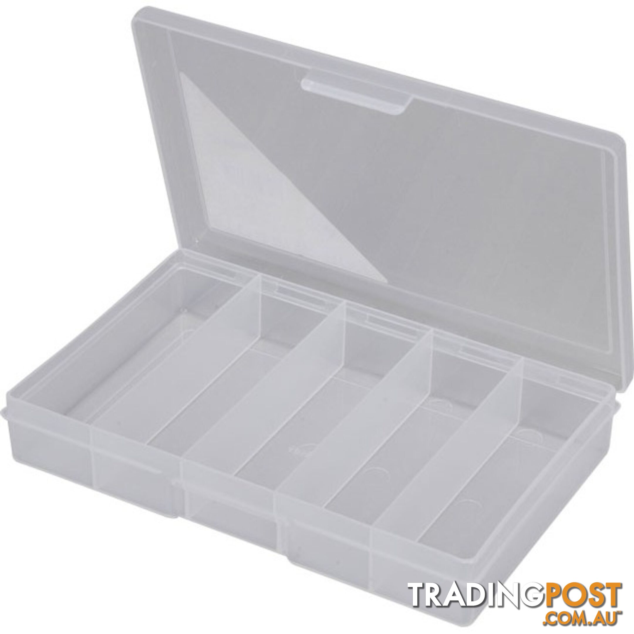 1H030 5 COMPARTMENT STORAGE BOX SMALL PLASTIC CASE