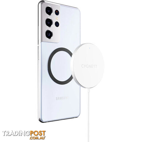 WCC2W MAGCHARGE WIRELESS CHARGING CABLE 2M WHITE MAGSAGE AND QI COMPATIBLE - photo 5 of 5