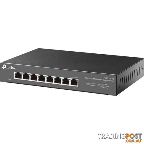 TLSG108M2 8 PORT 2.5G MULTI-GIGA DESKTOP SWITCH