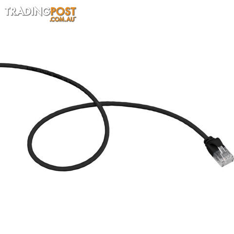 LC6SL0200BK 2M SLIM CAT6 PATCH LEAD BLACK ULTRA THIN - photo 3 of 3