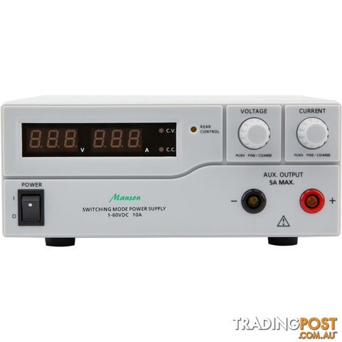 HCS3400-USB 1-16V 0-40A DC POWER SUPPLY SWITCH MODE REMOTE PROGRAMMING