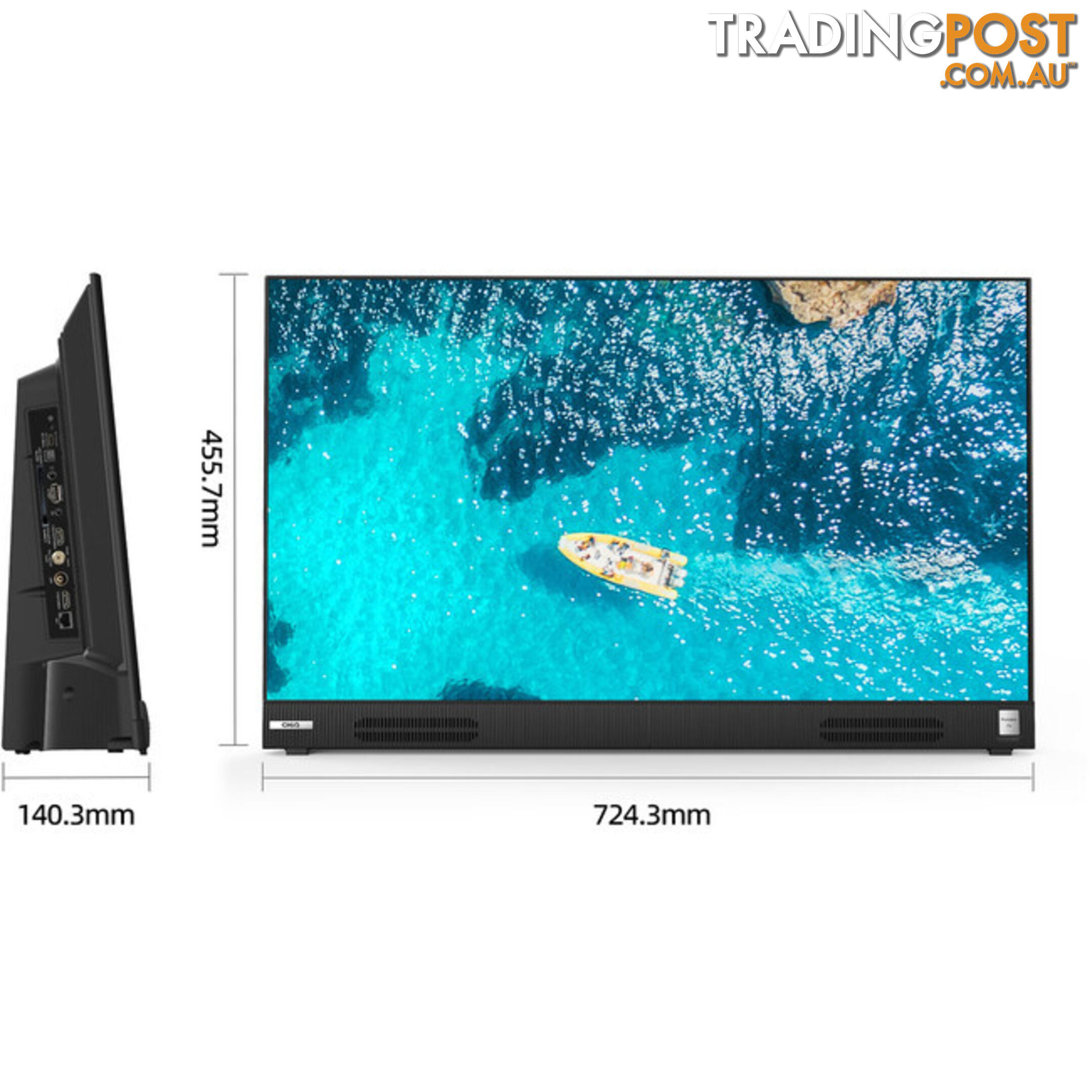 L32G7KPG 32" PORTABLE LED LCD HD GOOGLE TV FRAMELESS