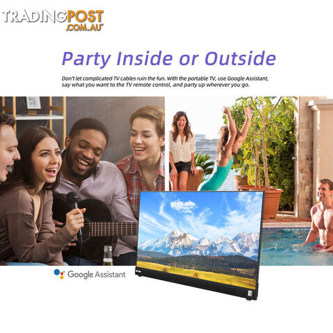 L32G7KPG 32" PORTABLE LED LCD HD GOOGLE TV FRAMELESS