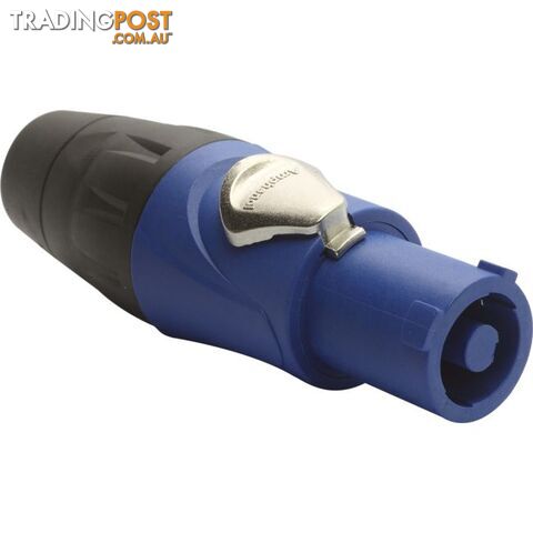 PD4020 25A 250VAC POWERCON CONNECTOR BLUE KEYED FOR POWER IN PUT
