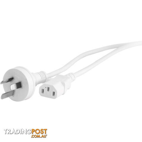 K9-5MW 5M WHITE IEC POWER LEAD IEC-C13 APPLIANCE CORD
