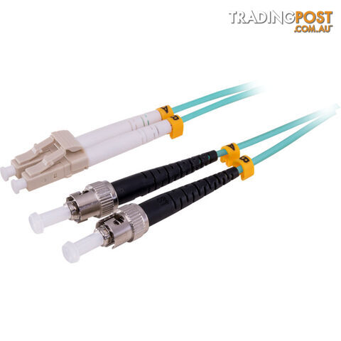 FP7682 2M MM OM3 ST-LC FIBRE PATCH LEAD