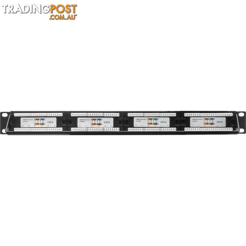 PPC624 24 PORT CAT6 PATCH PANEL TE TECH - photo 2 of 3
