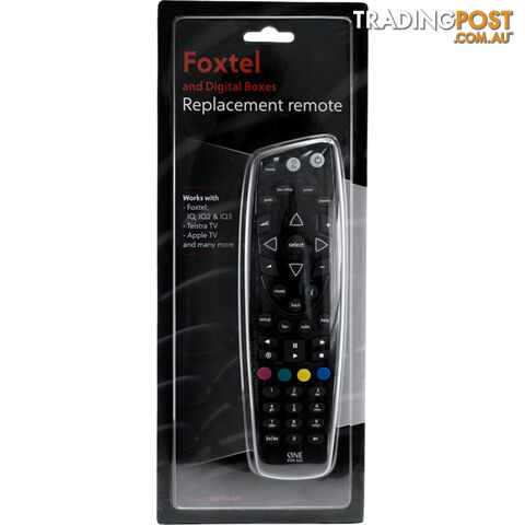 URC1669 F110 & F120 FOXTEL REPLACEMENT REMOTE - photo 2 of 2