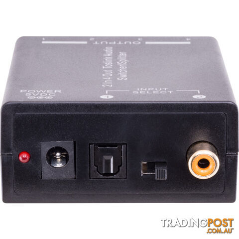 PRO1359 ACTIVE TOSLINK SPLITTER 2 IN 4 OUT SWITCHER/SPLITTER - photo 2 of 4