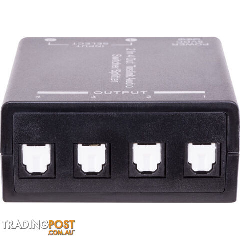 PRO1359 ACTIVE TOSLINK SPLITTER 2 IN 4 OUT SWITCHER/SPLITTER - photo 3 of 4