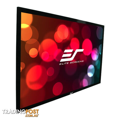 R110WH1A1080P2 110" 16 9 FIXED FRAME SCREEN WITH ACOUSTIC PRO 1080P