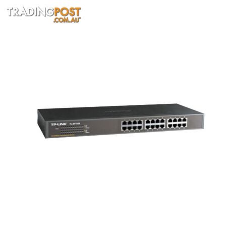 TLSF1024 24 PORT ETHERNET SWITCH / HUB DESK MOUNT 10/100M TP-LINK