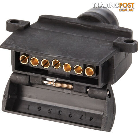 PS2051 7 PIN FLAT TRAILER SOCKET