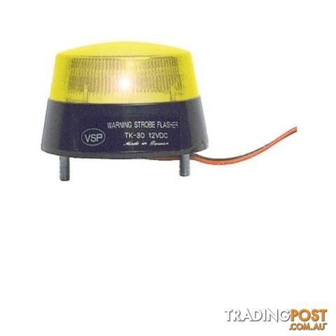 TK30Y LED STROBE AMBER YELLOW 12V