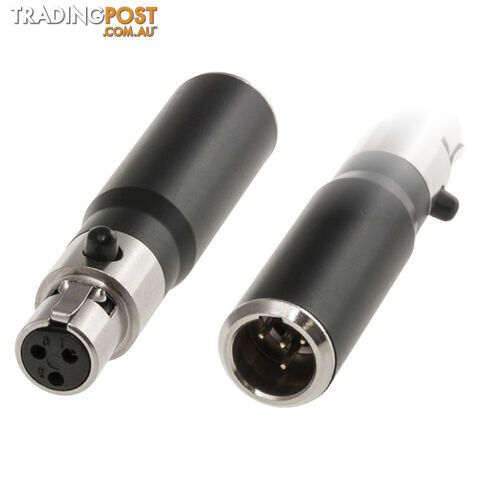 PD4932 MINI XLR 3P TO 4P CONVERTER AKG TO SHURE 3F TO 4M