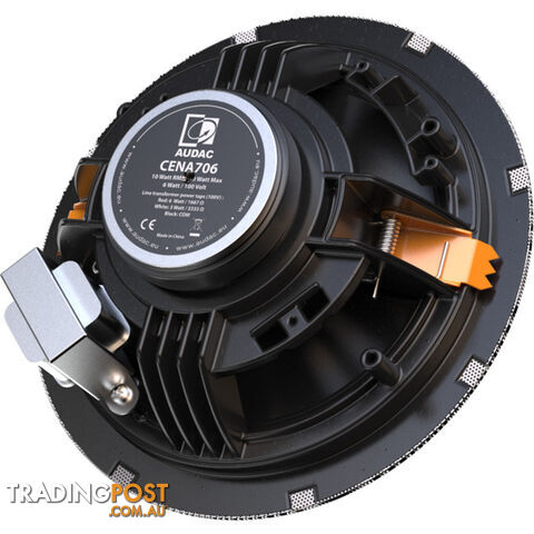 CENA706B SPRINGFIT 6.5" CEILING SPEAKER 8OHM & 100V IN BLACK - photo 4 of 5