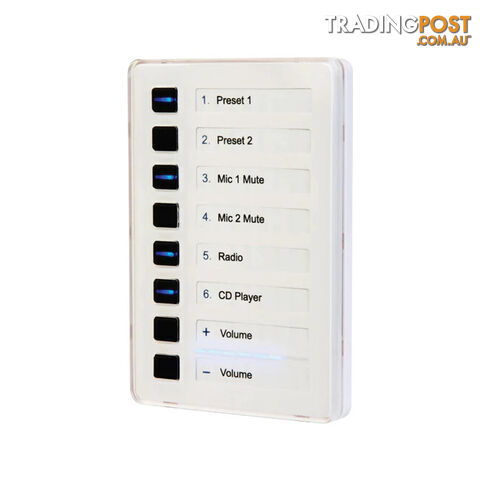 ICONCPW WALL MOUNT CONTROL PANEL - CLIPSAL 2000 PLATE SUITS IN600 & AMD MIXER SERIES