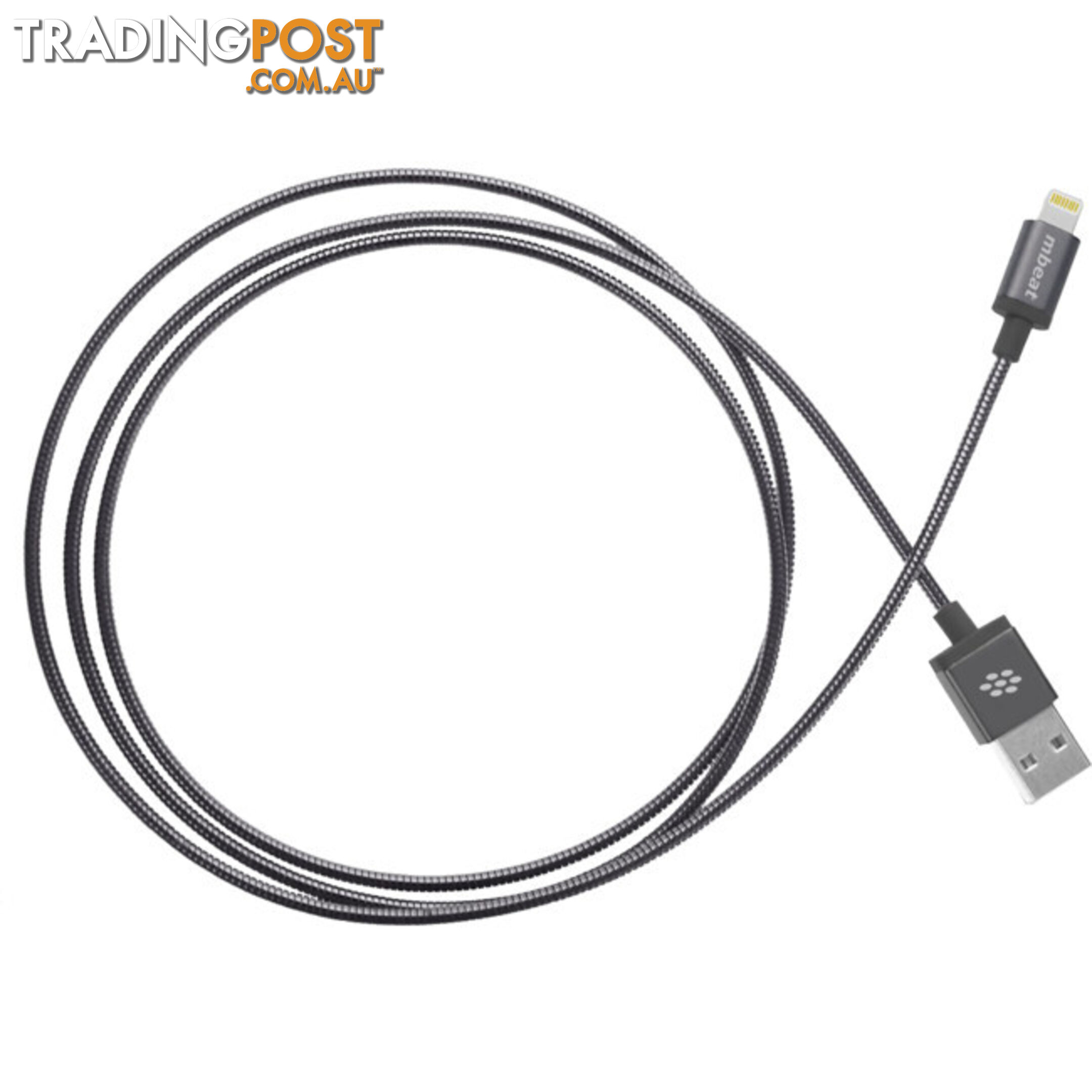 ICA-GRY 1.2M LIGHTNING CABLE GREY MFI TOUGHLINK