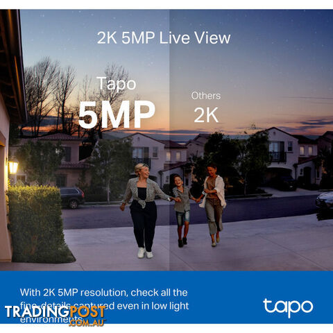 D230S1 SMART BATTERY VIDEO DOOR BELL TAPO - photo 2 of 5