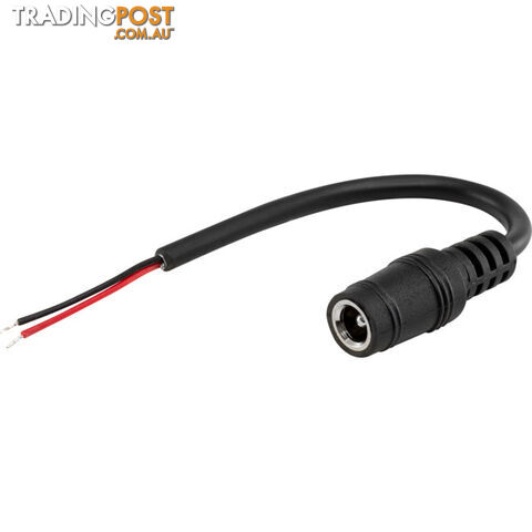 PW8197 2.1MM DC POWER SOCKET LEAD BARE END SOCKET LEAD
