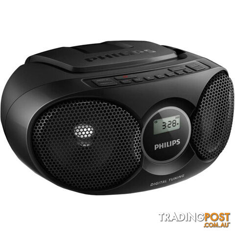 AZ215B PHILIPS BOOMBOX CD PLAYER FM RADIO - photo 2 of 6
