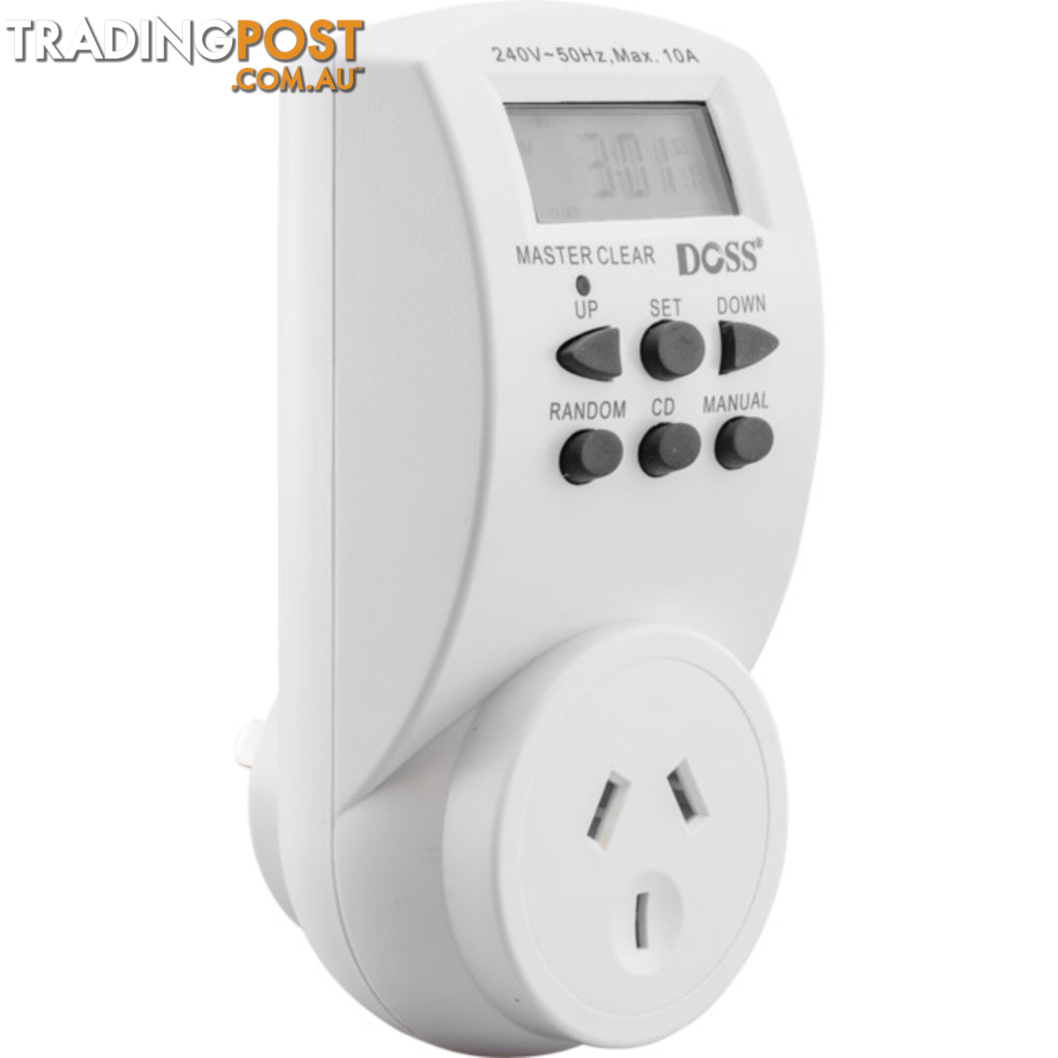 MDT02 7DAY 24HRS MAINS DIGITAL TIMER ELECTRICAL TIMER-DOSS