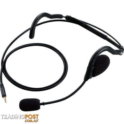 HS95 BEHIND THE HEAD HEADSET WITH FLEXIBLE BOOM MICROPHONE ICOM