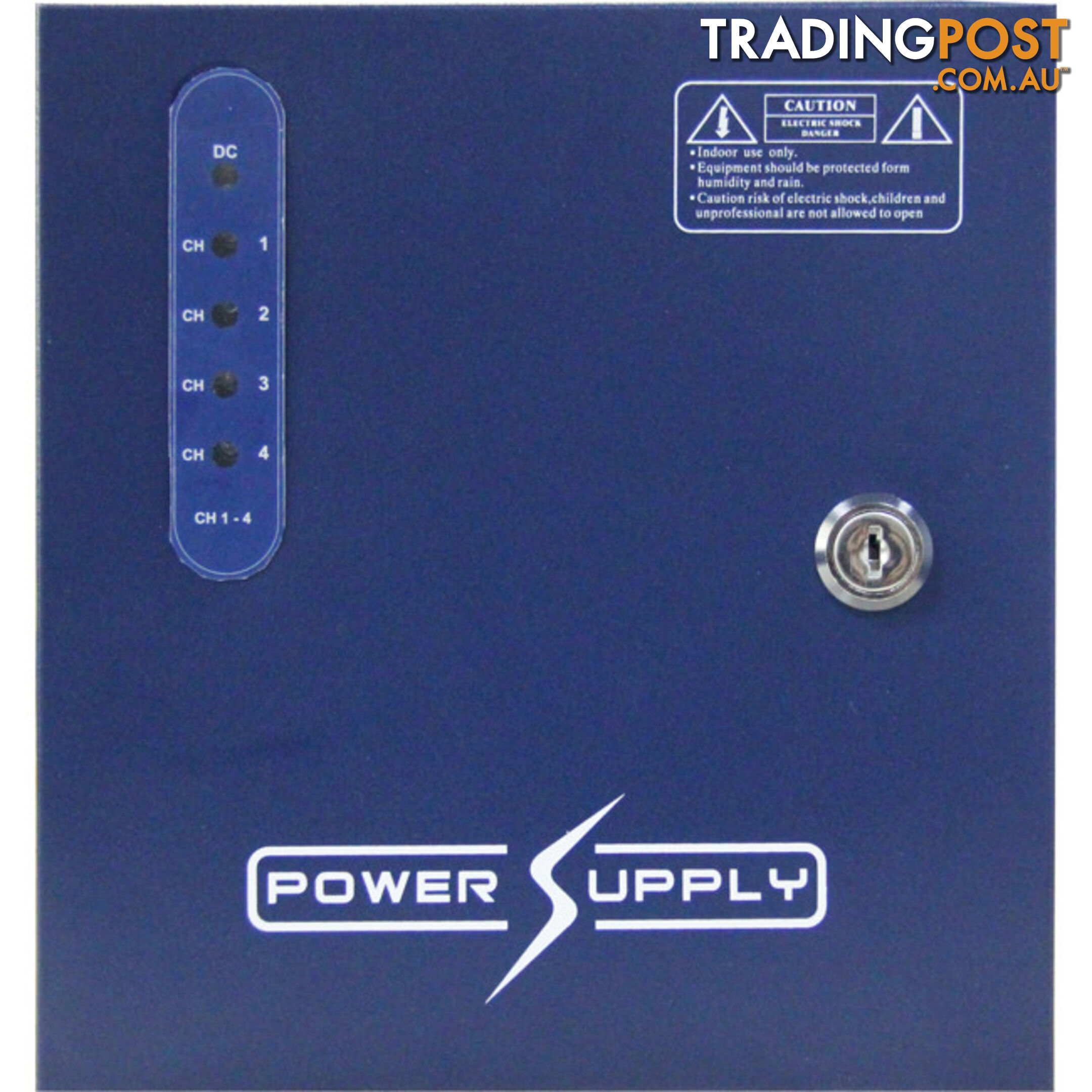 PW0412B05 4 WAY 12V DC 5A POWER SUPPLY WITH PFC SURGE PROTECTION