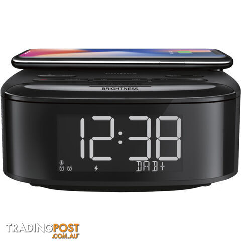 TAR7705 BLUETOOTH DAB CLOCK RADIO QI CHARGER