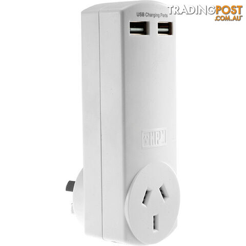 D2USB121 WORLD TRAVEL PACK 2 X USB 4.2A (2 X 2.1A) HPM - photo 2 of 3