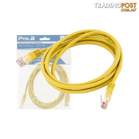 LC7154Y 15M YELLOW CAT5E PATCH LEAD PRO2