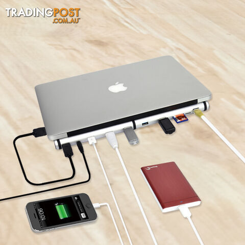 MSDOCK-S MACBOOK AND NOTEBOOK DOCK USB HUB CHARGER MICRO SD LAN - photo 4 of 12