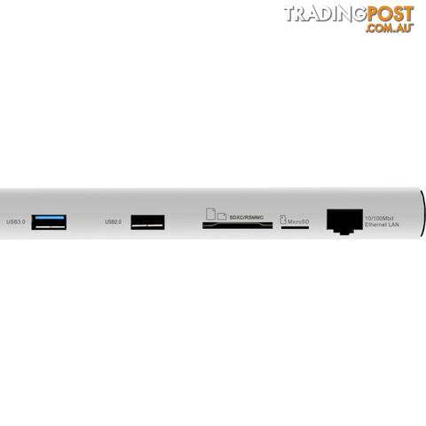 MSDOCK-S MACBOOK AND NOTEBOOK DOCK USB HUB CHARGER MICRO SD LAN - photo 3 of 12