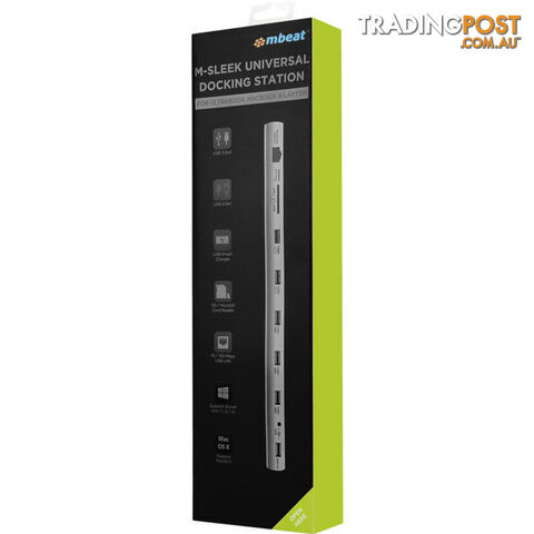 MSDOCK-S MACBOOK AND NOTEBOOK DOCK USB HUB CHARGER MICRO SD LAN - photo 5 of 12