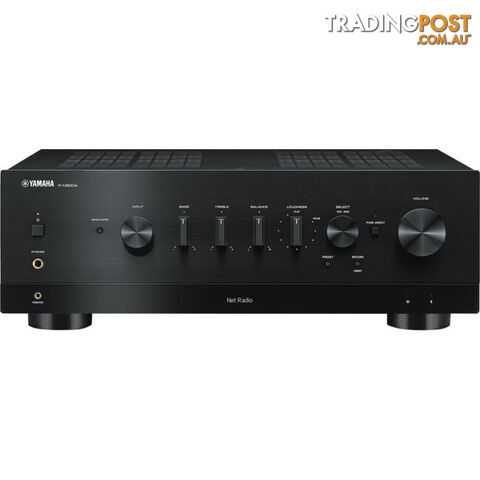 RN800AB 2CH NETWORK RECEIVER BLACK 100W RMS -20HZ-20KHZ, 0.07% THD - photo 2 of 6
