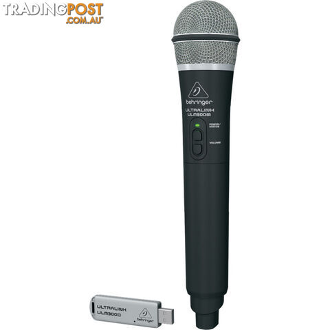 ULM300USB 2.4GHZ HANDHELD DIGITAL WIRELESS MIC AND USB RECEIVER