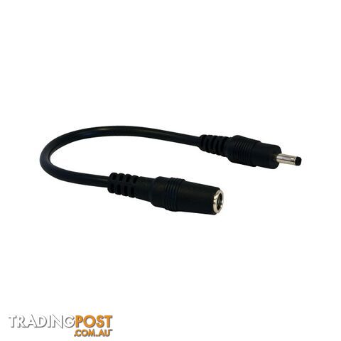 PW8165 2.1MM SOCKET TO 1.3MM DC PLUG 130MM LEAD