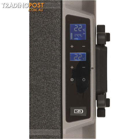 GH1640 36L PORTABLE FRIDGE AC DC BRASS MONKEY