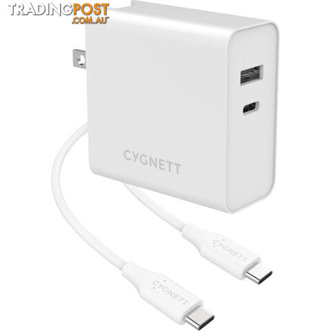 60WUCWC 60W DUAL PORT WALL CHARGER WITH TRAVEL ADAPTERS POWERPLUS - photo 2 of 2