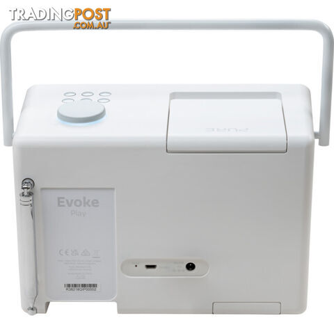 EVOKEPLAYCW DAB+ INTERNET RADIO WITH BLUETOOTH COTTON WHITE - photo 5 of 8