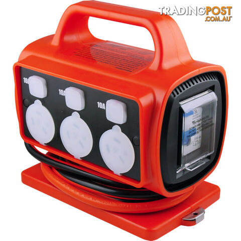 UR115/5RU 3X10A -2X15A SOCKETS -15A PLUG RCD PORTABLE POWER BLOCK - photo 2 of 2