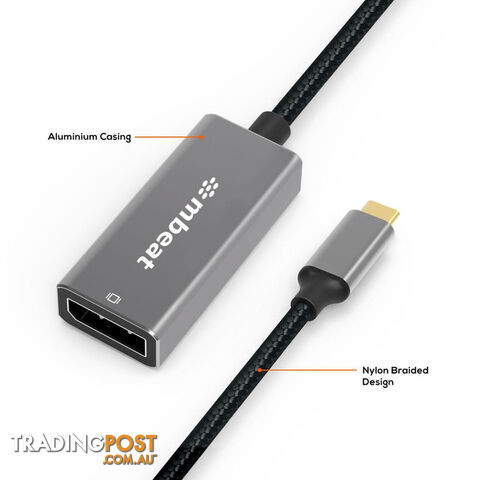 LC7984 USB-C TO DISPLAY PORT ADAPTER 4K TOUGHLINK - photo 4 of 7