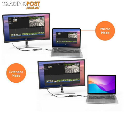 LC7984 USB-C TO DISPLAY PORT ADAPTER 4K TOUGHLINK - photo 3 of 7