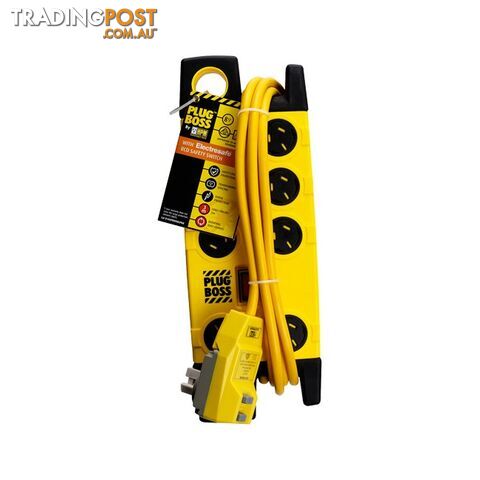 D105PBOSSELPA8 8-WAY SAFETY POWERBOARD BOSS INC ELECTRESAFE RCD SWITCH HPM - photo 2 of 2