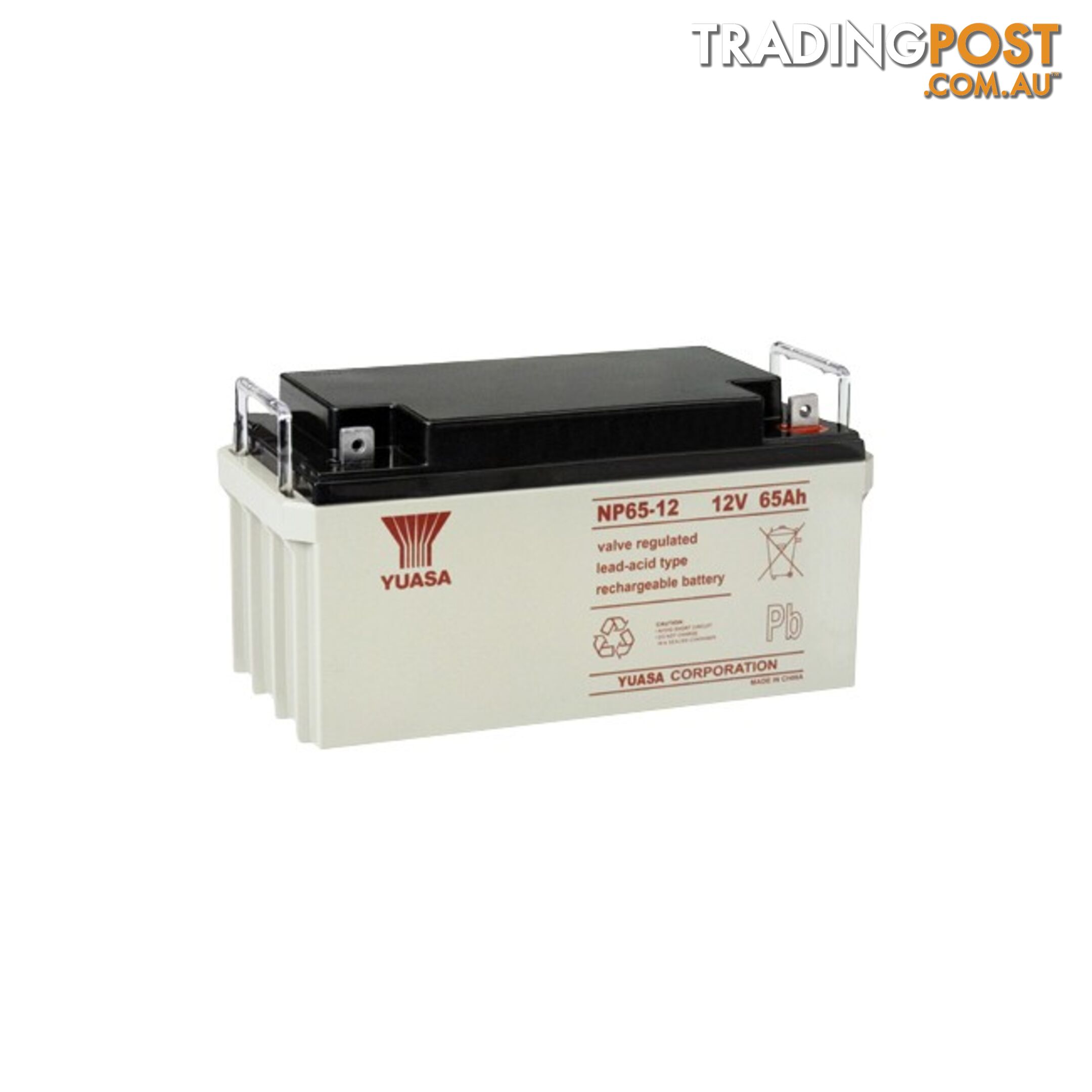 NP65-12 12V 65AMP YUASA SLA BATTERY SEALED LEAD ACID - NP SERIES